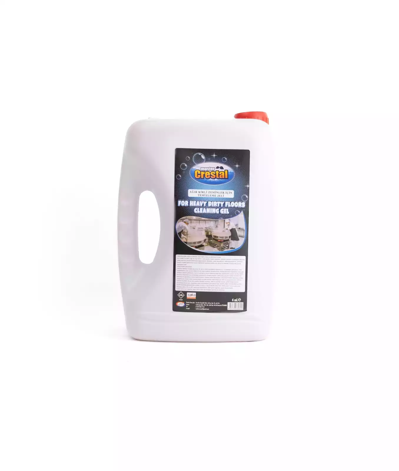 Master Crestal For Heavy Dirty Floors Cleaning Gel